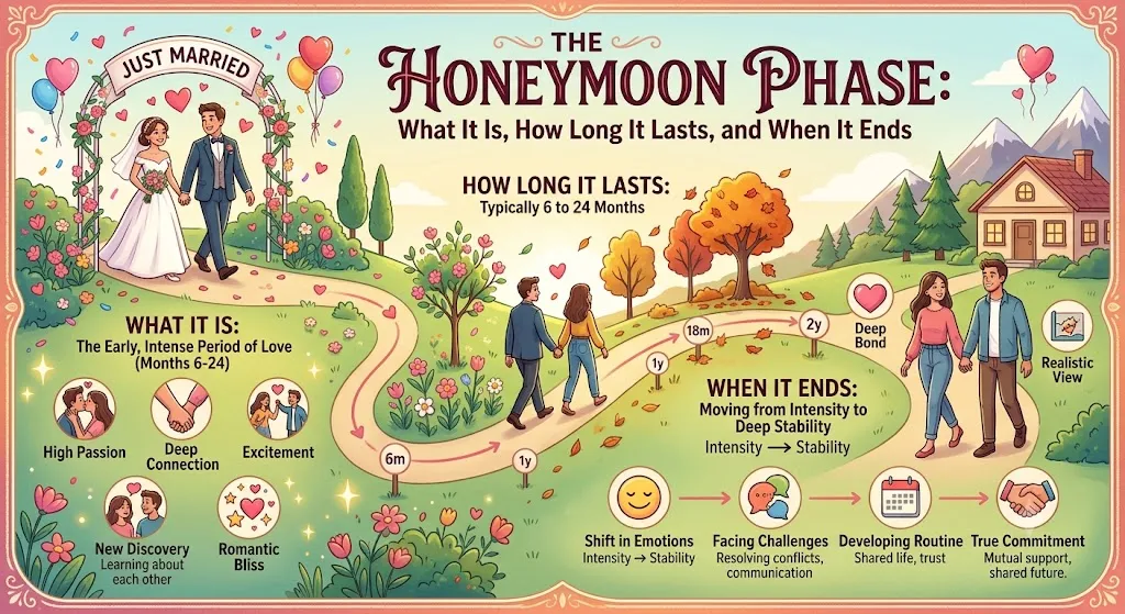 The Honeymoon Phase: What It Is, How Long It Lasts, and When It Ends