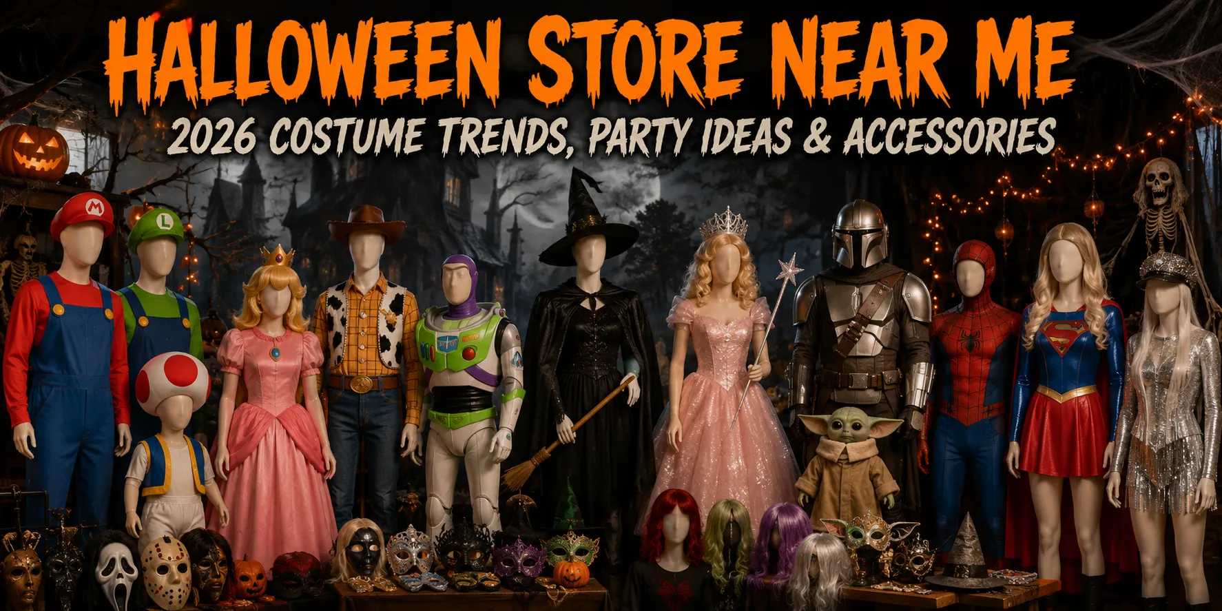 Halloween Store Near Me: 2026 Trends, Costumes & Party Ideas for Everyone