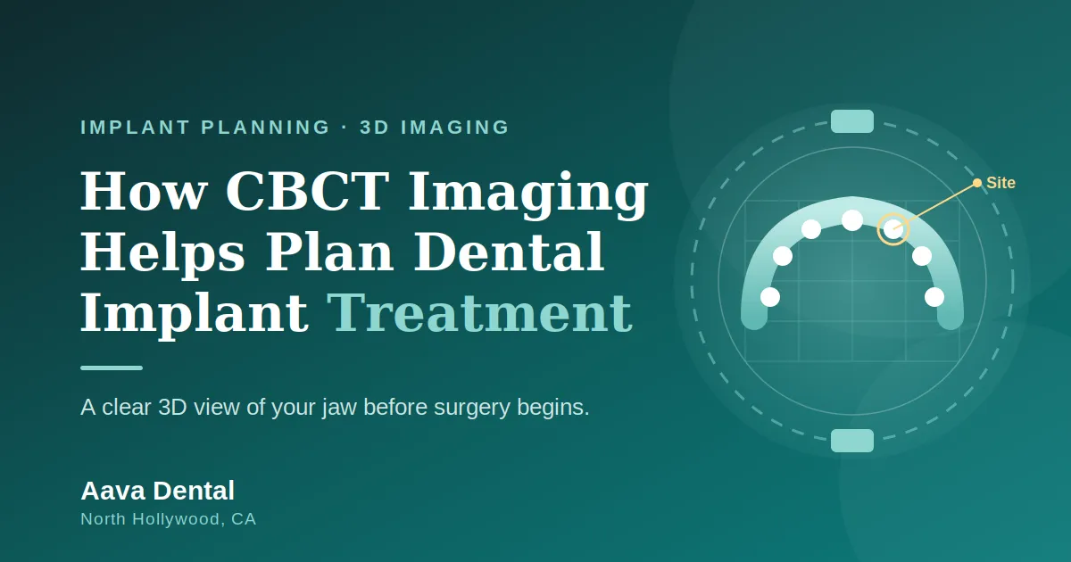 How CBCT Imaging Helps Plan Dental Implant Treatment