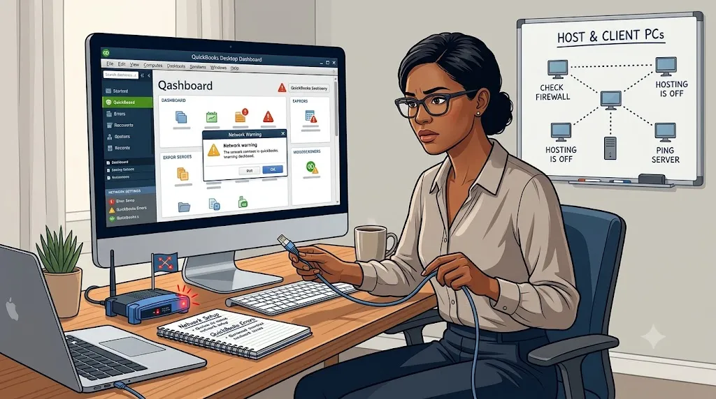 Common QuickBooks Desktop Network Errors and How to Troubleshoot Them