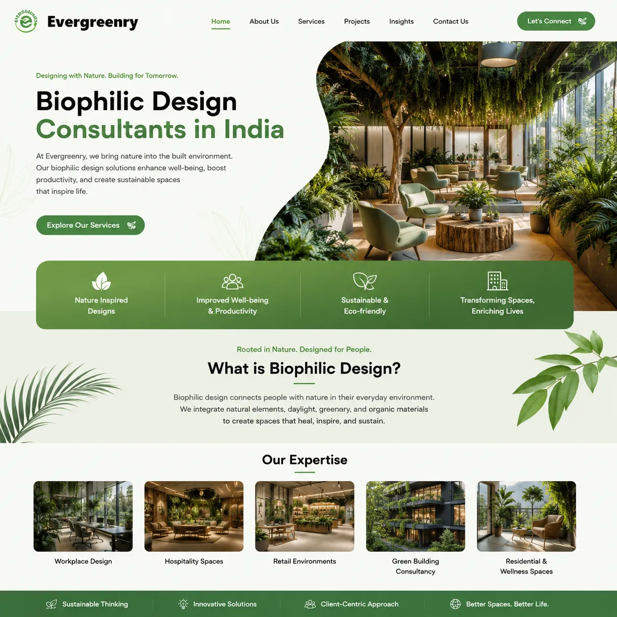 Biophilic Design Consultants in India: Connecting Sustainability With Nature