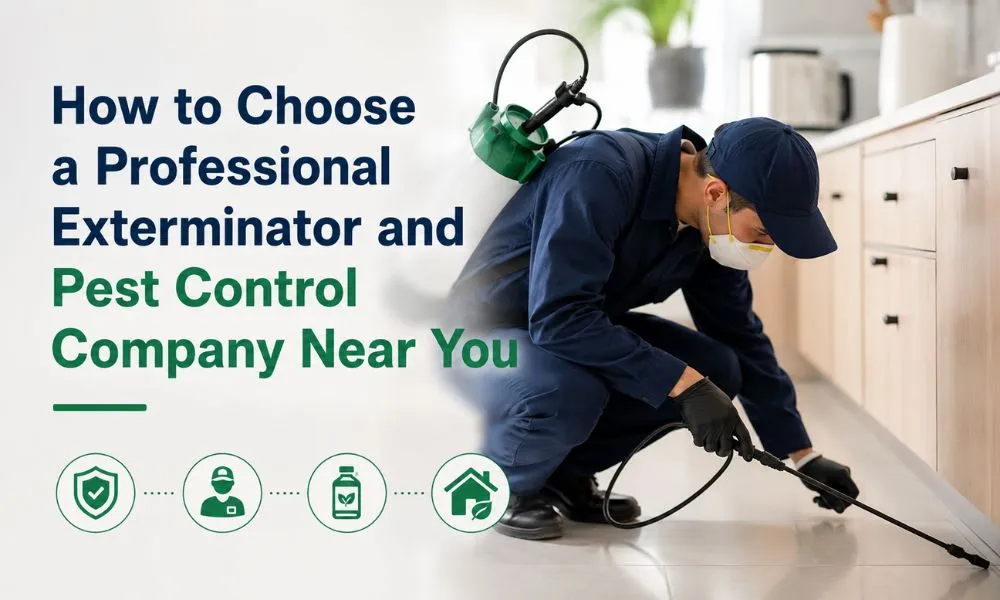 How to Choose a Professional Exterminator and Pest Control Company Near You