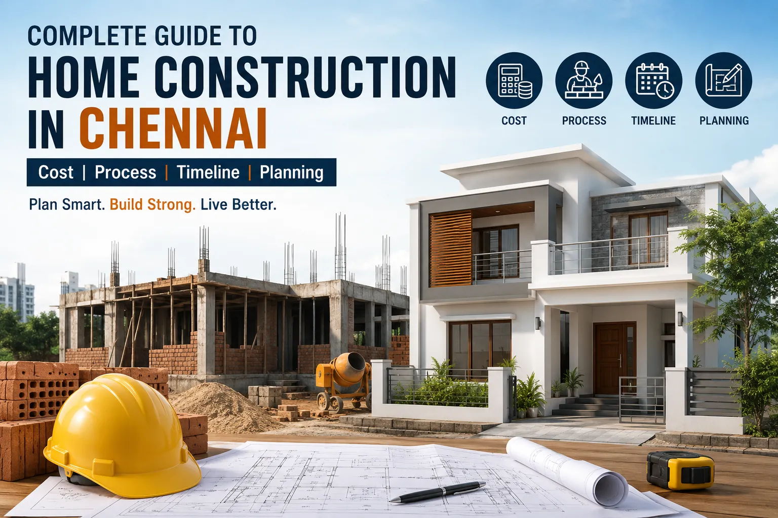 Complete Guide to Home Construction in Chennai: Cost, Process, Timeline and Planning