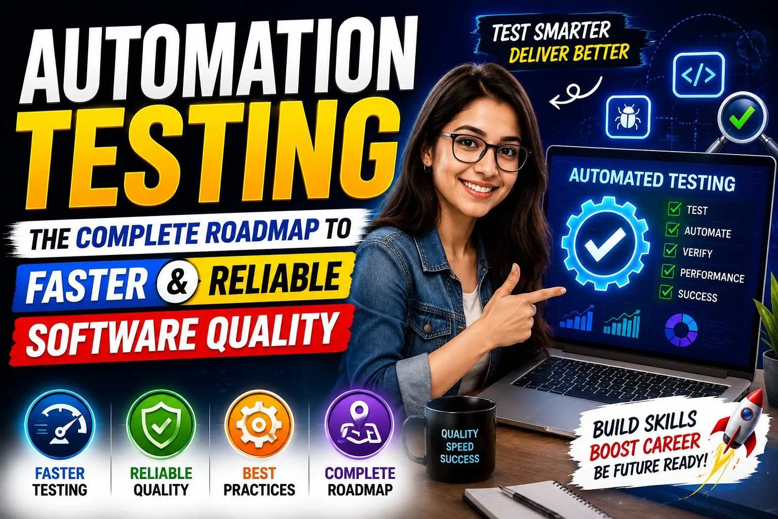 Automation Testing: The Complete Roadmap to Faster and Reliable Software Quality