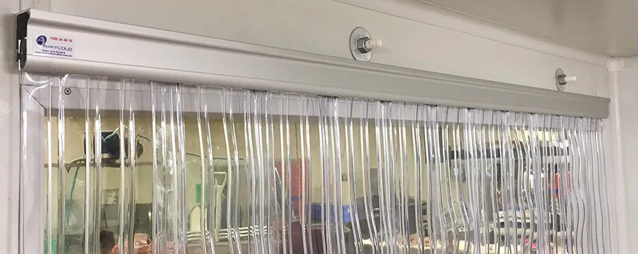 Why Plastic Strip Curtains Are Useful for Industrial Spaces