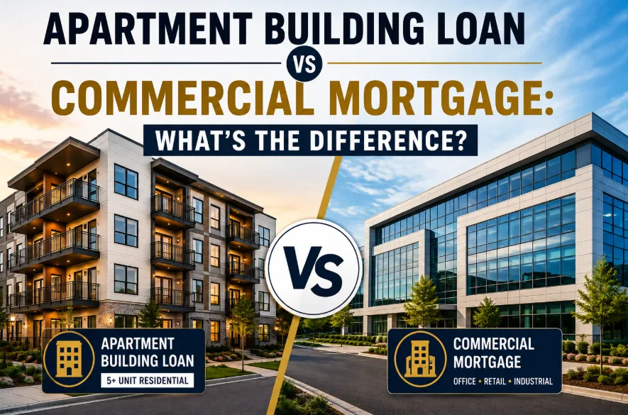 Apartment Building Loan vs. Commercial Mortgage: What's the Difference?