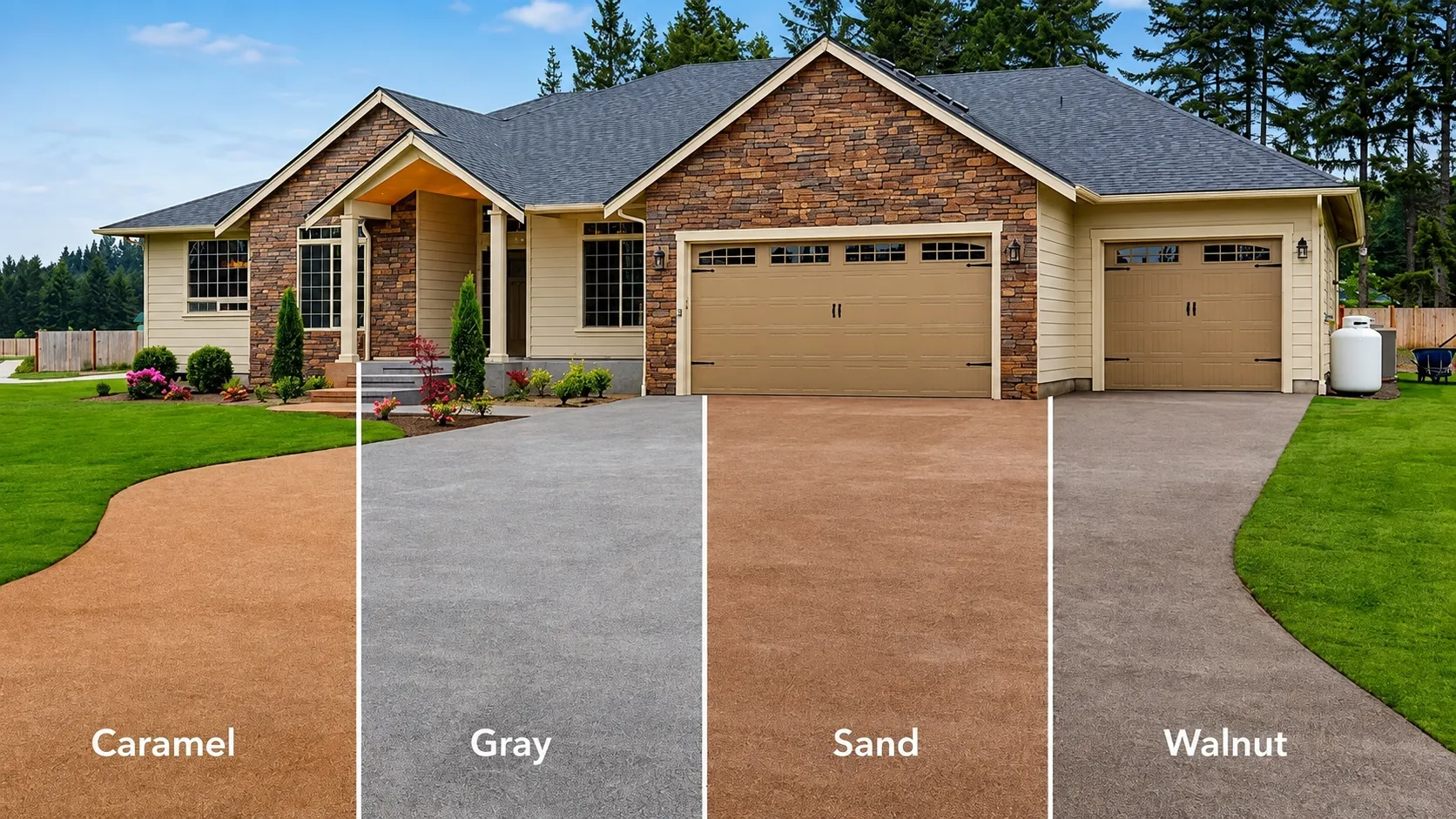 Playing with Color: How to Choose the Right Tint for Your Concrete Driveway