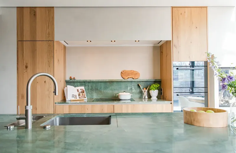 Green Kitchen Worktops: Bringing Colour Back Into British Kitchens
