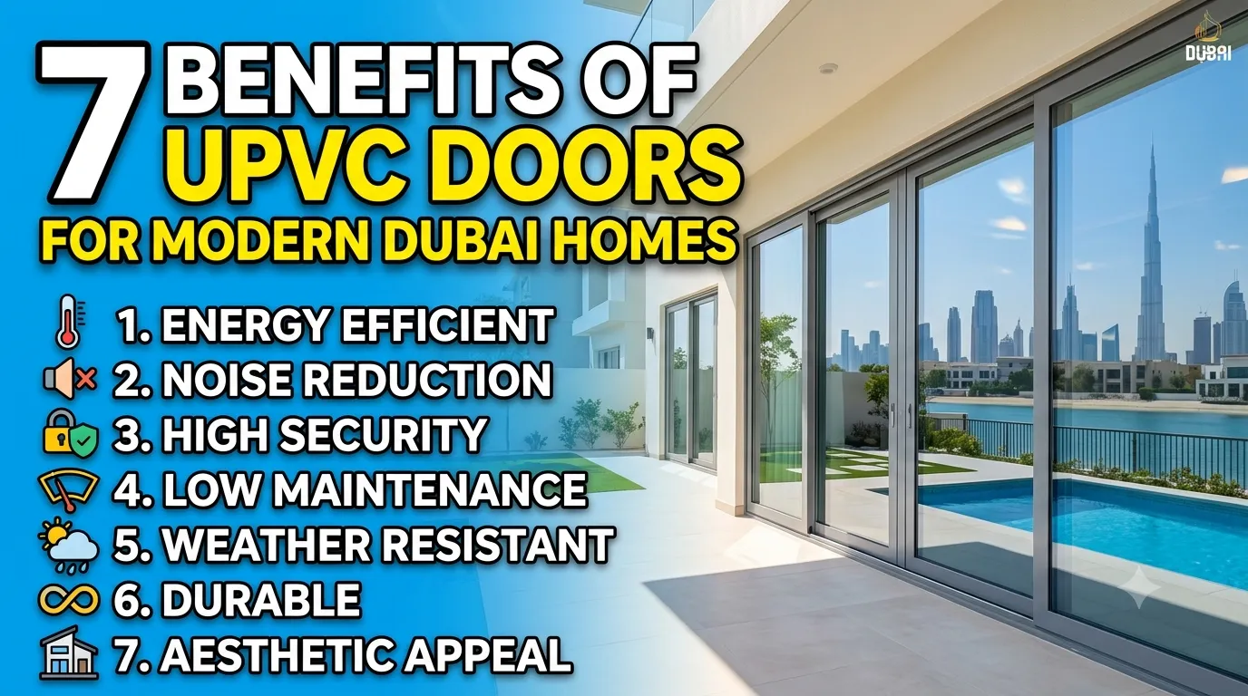 7 Benefits of UPVC Doors for Modern Dubai Homes