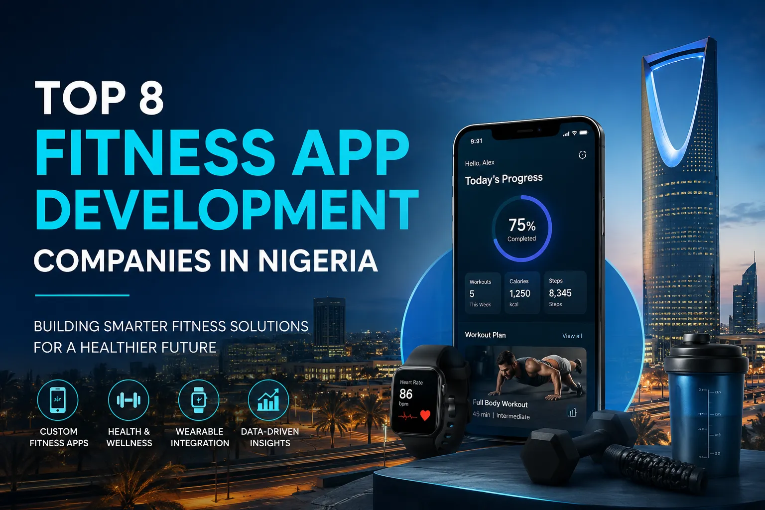 Top 5 Fitness App Development Experts in Nigeria