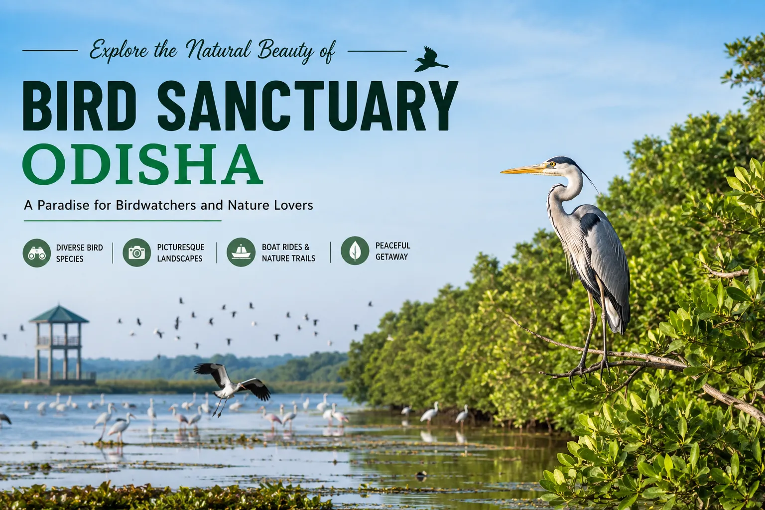 Bird Sanctuary Odisha: Exploring the State’s Best Birdwatching Destinations