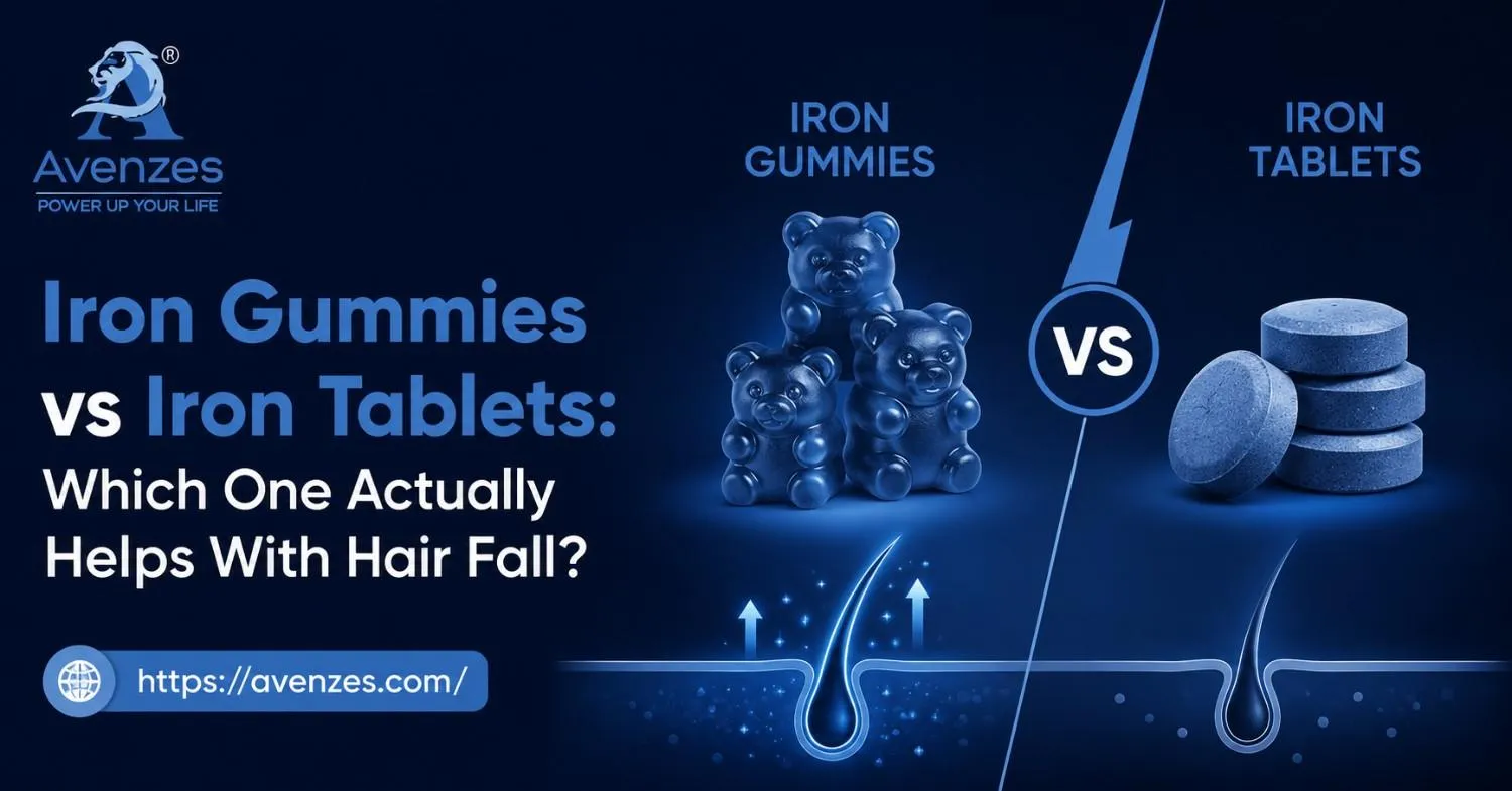 Iron Gummies vs Iron Tablets: Which One Actually Helps With Hair Fall?