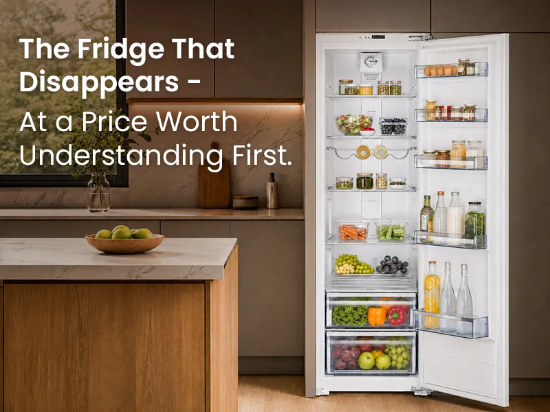 Built-In vs. Freestanding Refrigerator: Is the Luxury Look Worth the Extra Cost in Indian Kitchens?