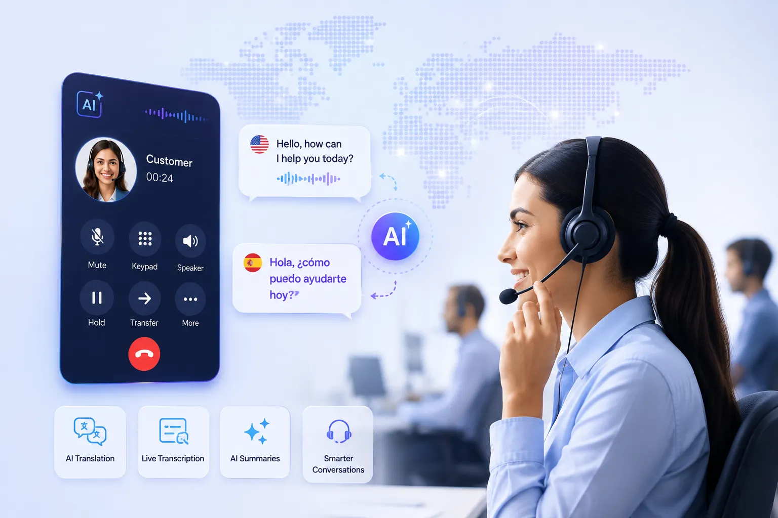 How AI Softphones Are Helping Call Centers Talk to Customers in Any Language