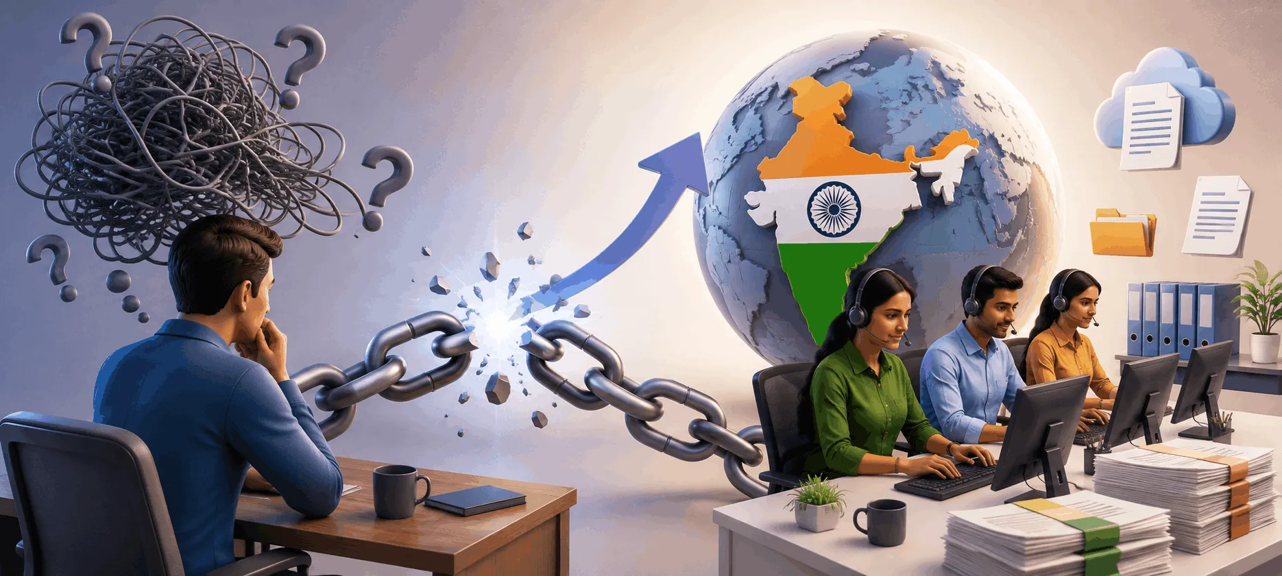 Outsource Data Entry Services India: Breaking Free From the Overthinking Trap