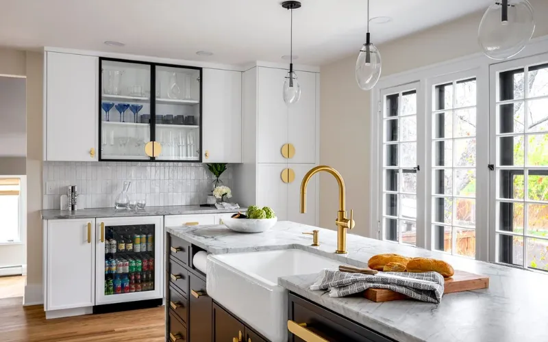 Antique Brass Cabinet Hardware for Timeless Kitchen Design