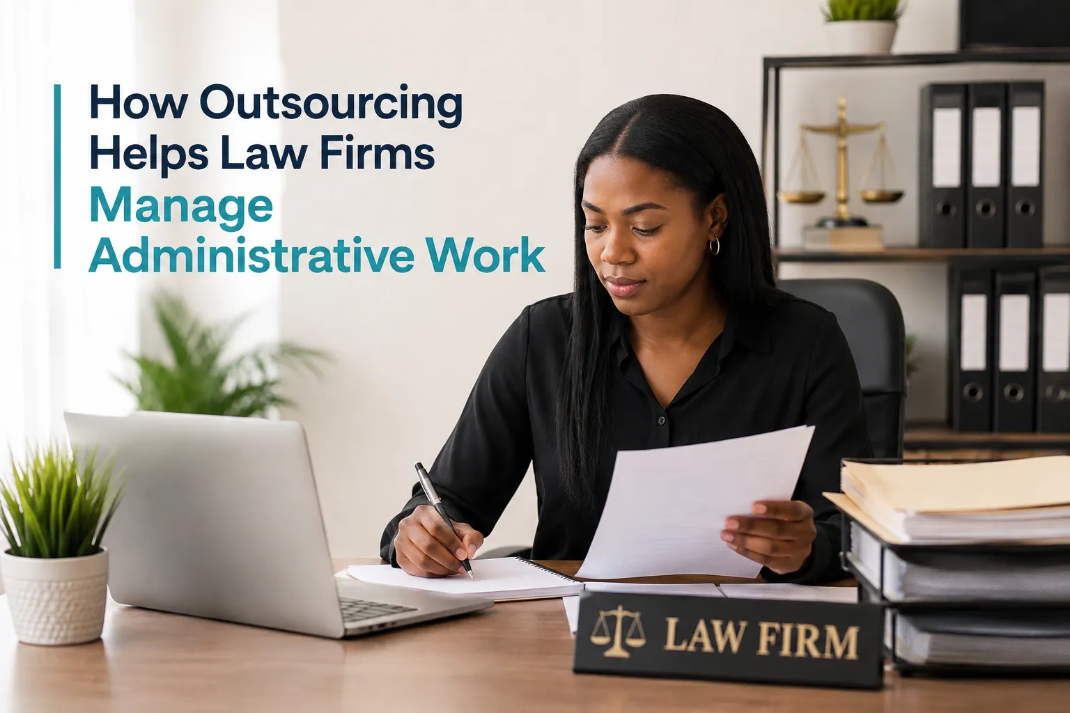 How Outsourcing Helps Law Firms Manage Administrative Work