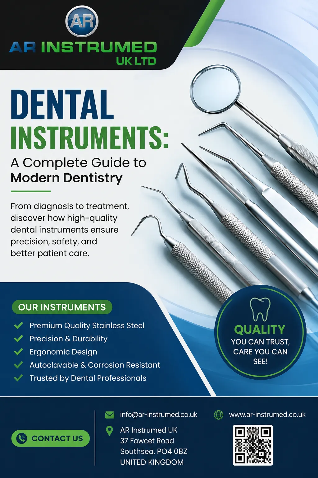 Dental Instruments: A Complete Guide to Modern Dentistry