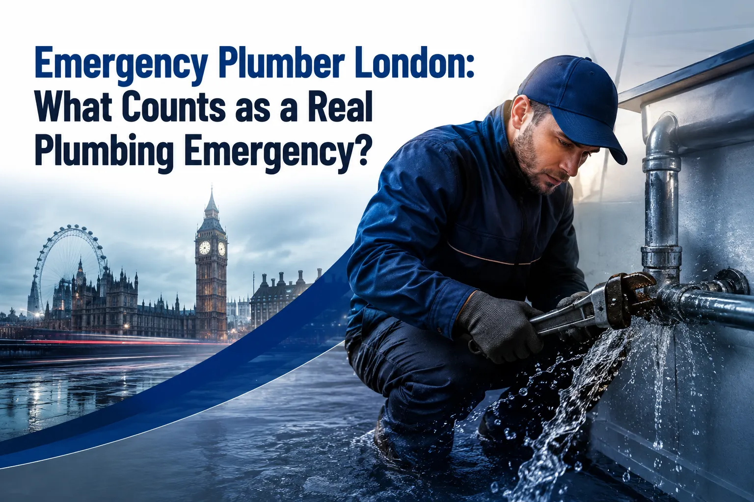 Emergency Plumber London: What Counts as a Real Plumbing Emergency?