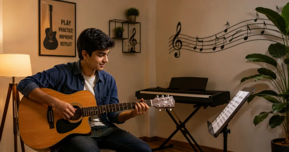 Top 7 Benefits of Joining Professional Guitar Classes for Beginners