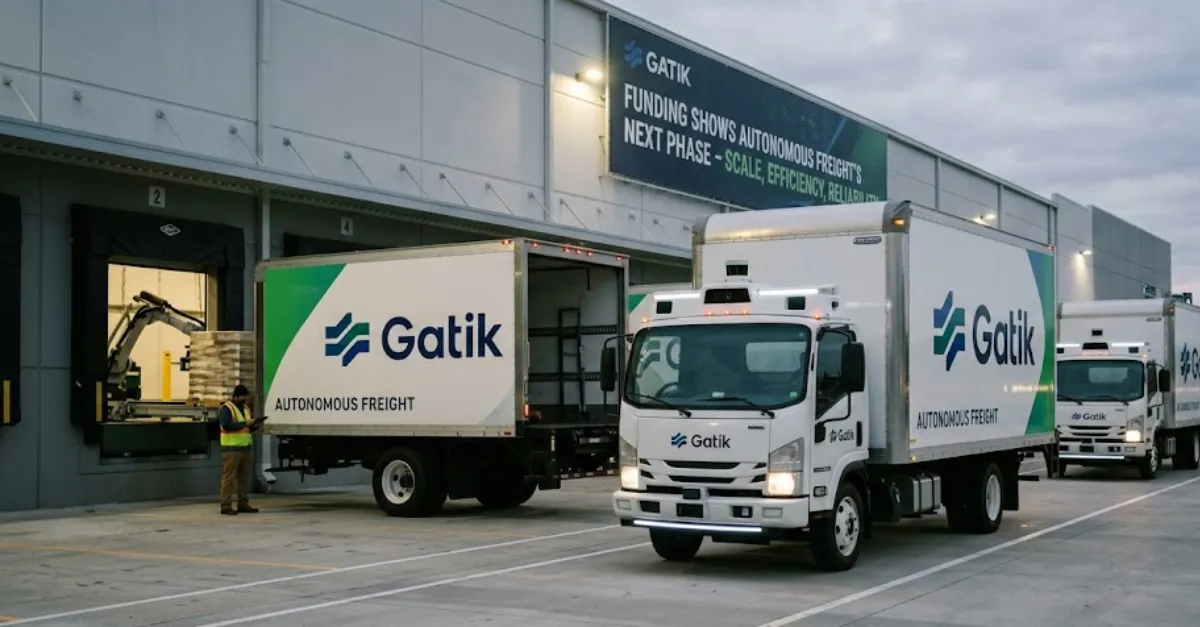Gatik Funding Shows Autonomous Freight’s Next Phase