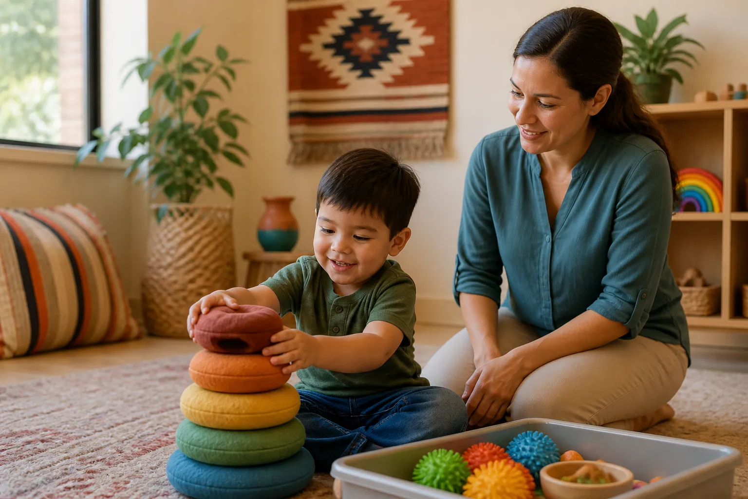 How Albuquerque ABA Programs Support Children with Sensory Needs