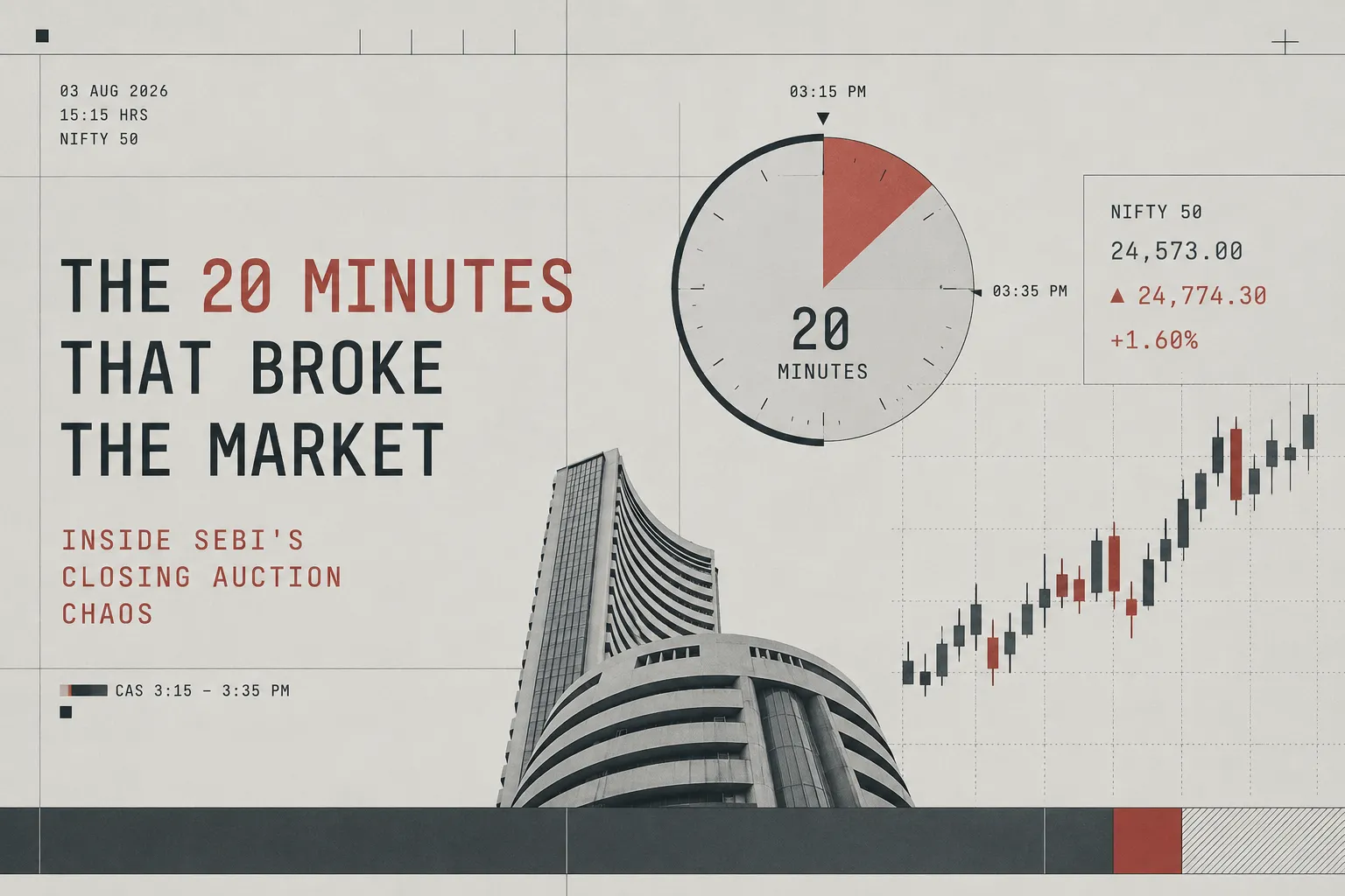The 20 Minutes That Broke the Market: Inside SEBI's Closing Auction Chaos