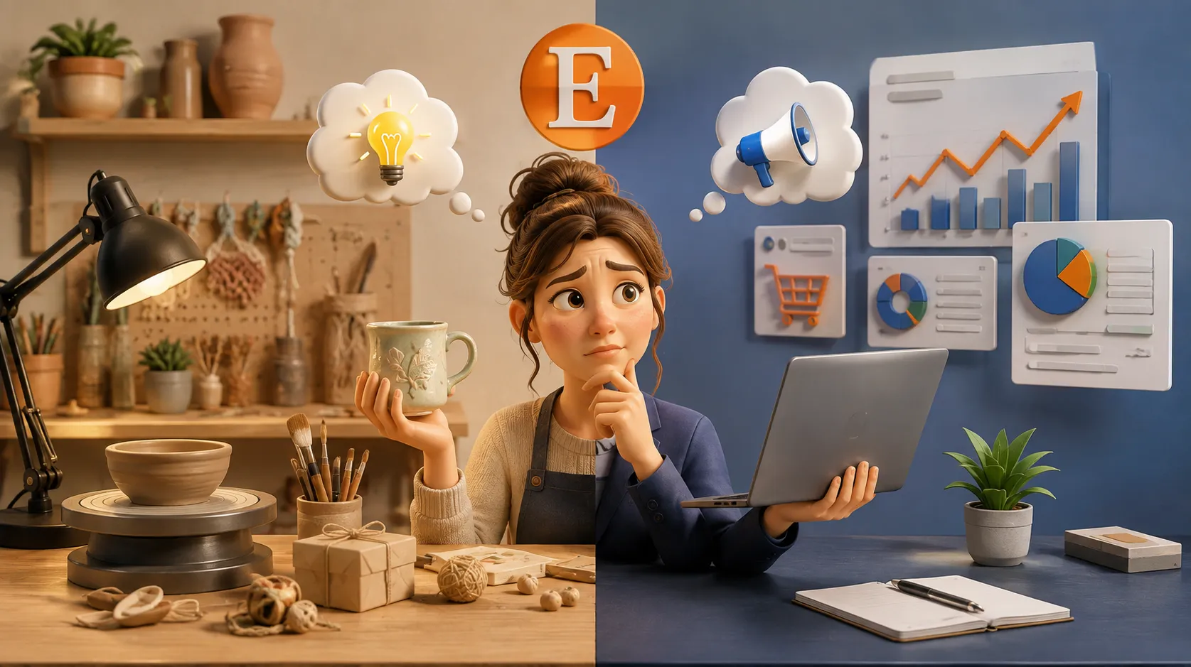 Etsy Account Management Services: The Maker vs. Marketer Problem Nobody Talks About