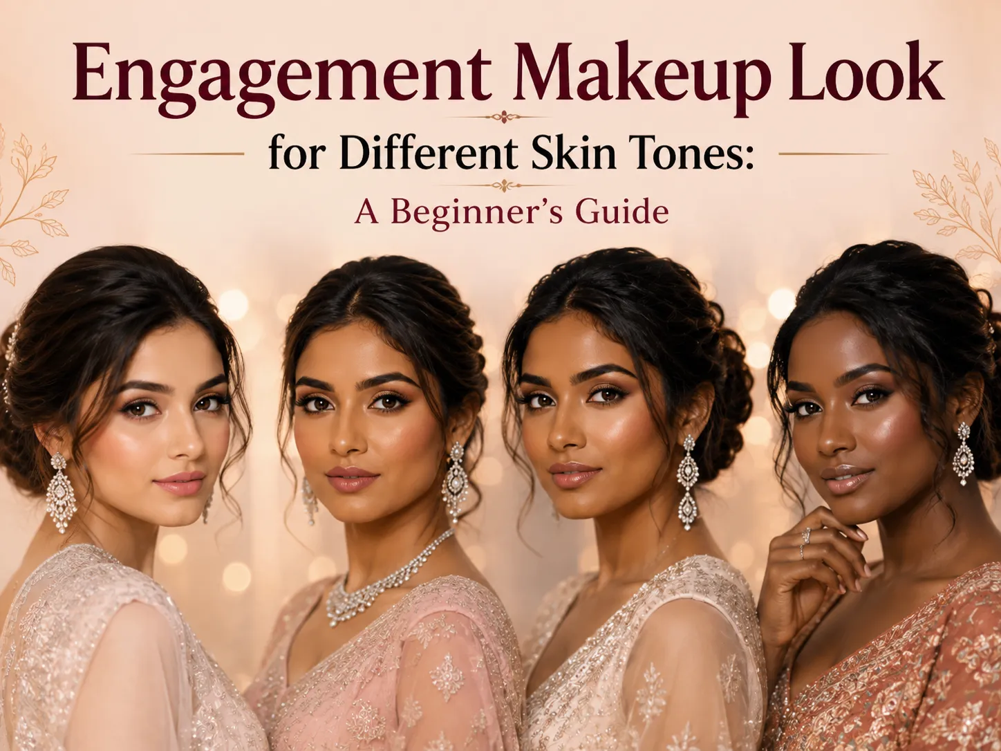 Engagement Makeup Look for Different Skin Tones: A Beginner’s Guide