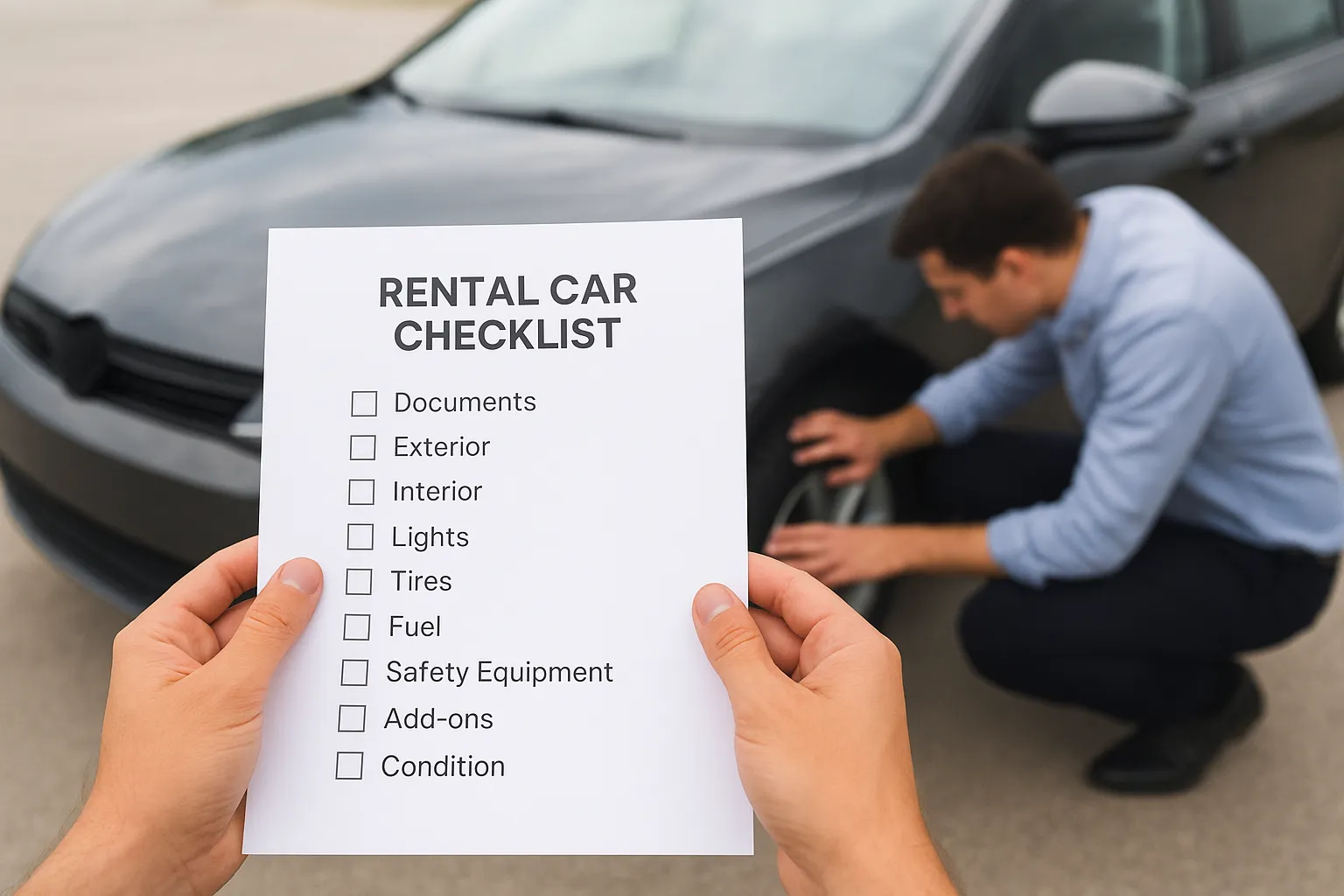 What to Check Before Picking Up a Rental Car