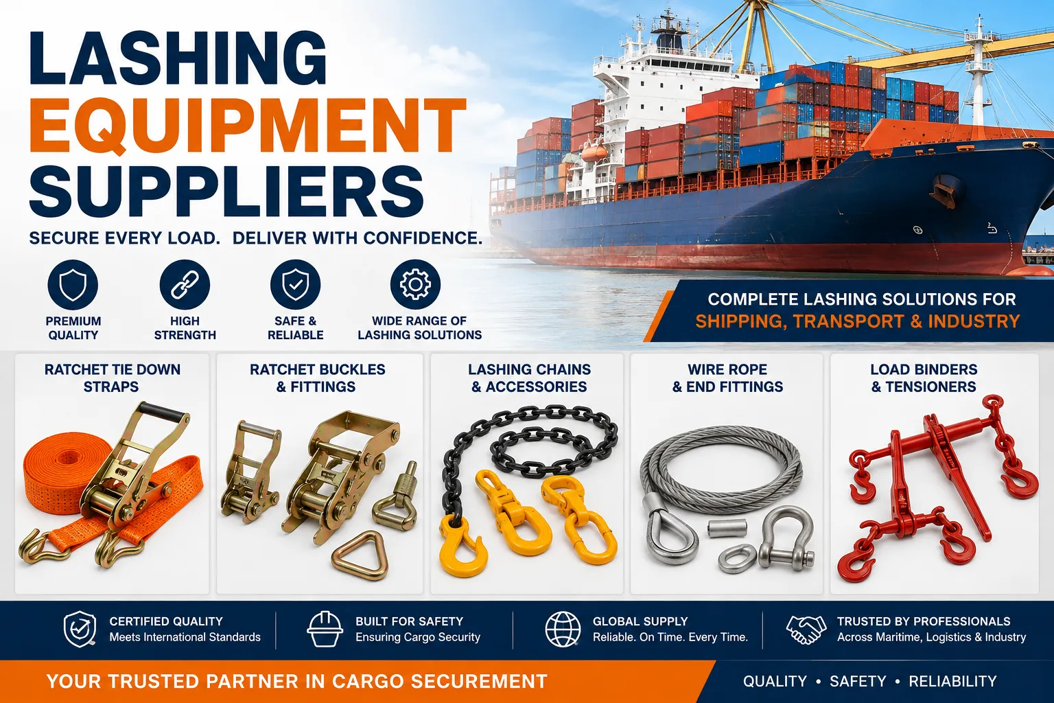 How Sustainable Materials Are Changing the Lashing Equipment Industry