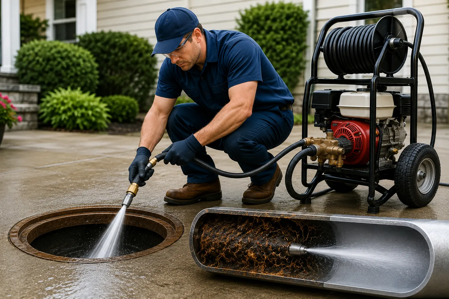 When Should You Use Hydro Jetting for a Clogged Drain?