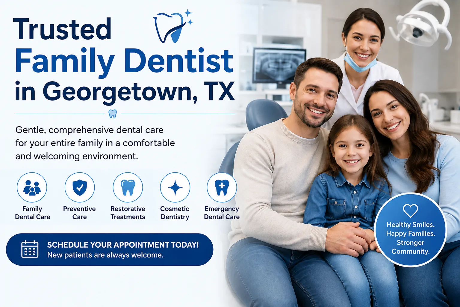 How to Choose a Trusted Family Dentist in Georgetown, TX