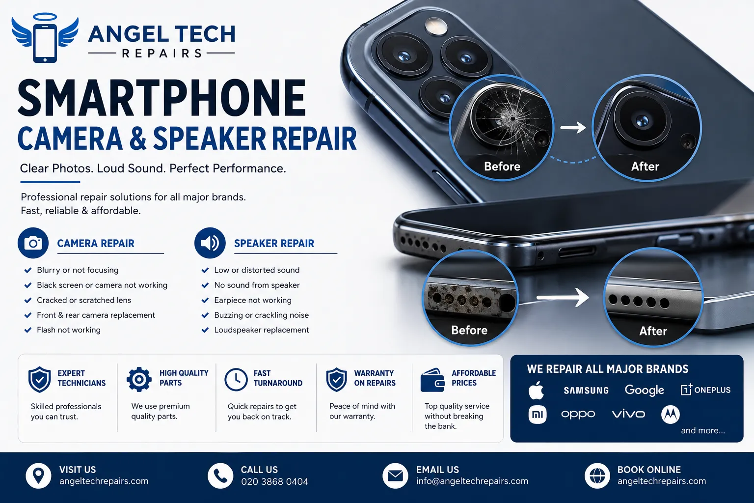 Common Mobile Phone Problems and How They Can Be Repaired