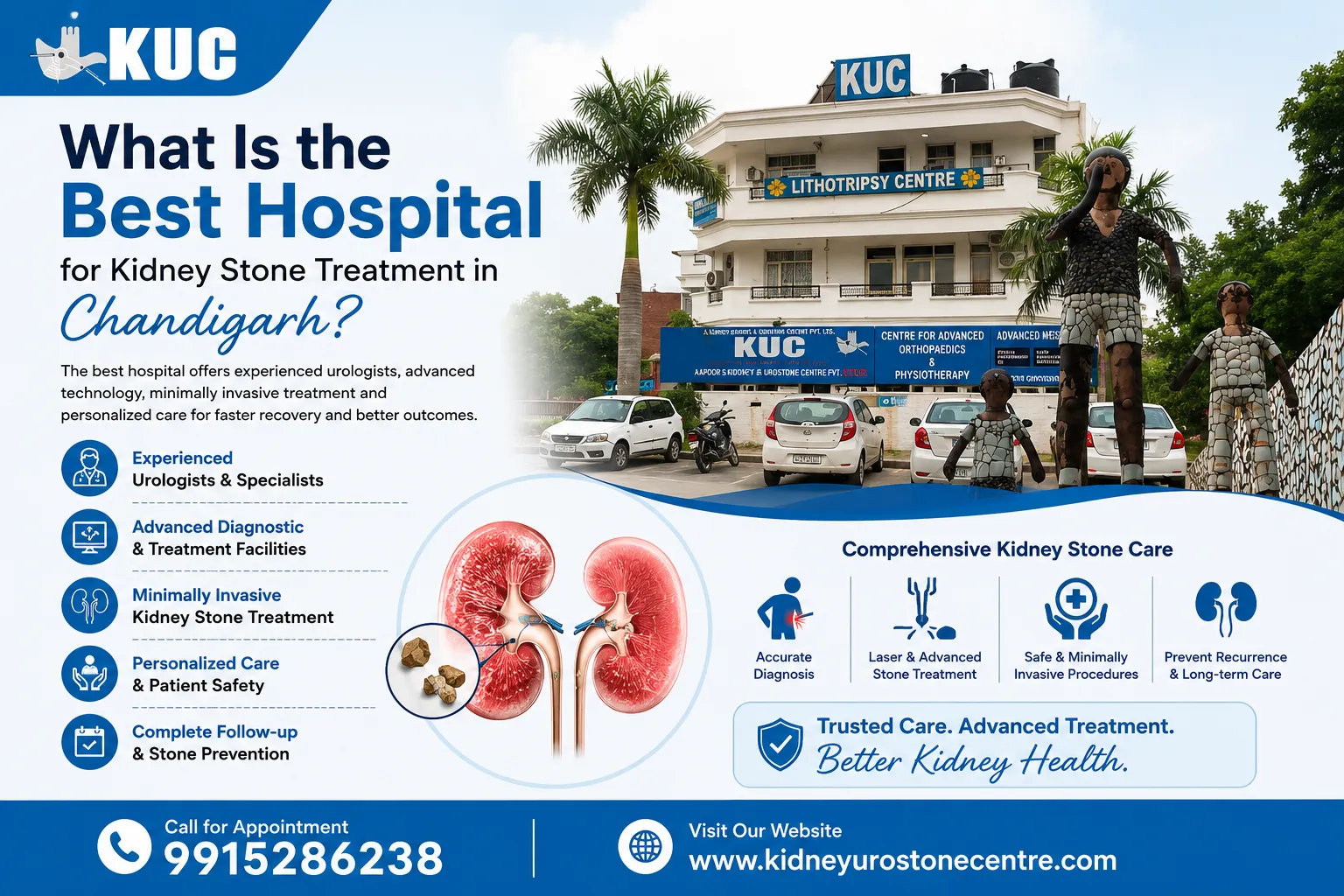 What Is the Best Hospital for Kidney Stone Treatment in Chandigarh?