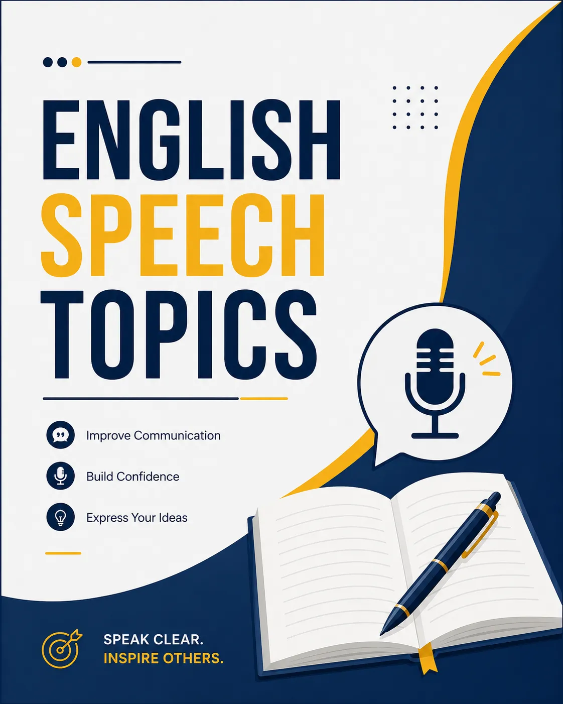 English Speech Topics to Improve Public Speaking Skills