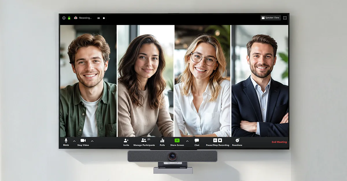 What Is a BYOM-Ready Video Bar? AnyCo V100 Explained