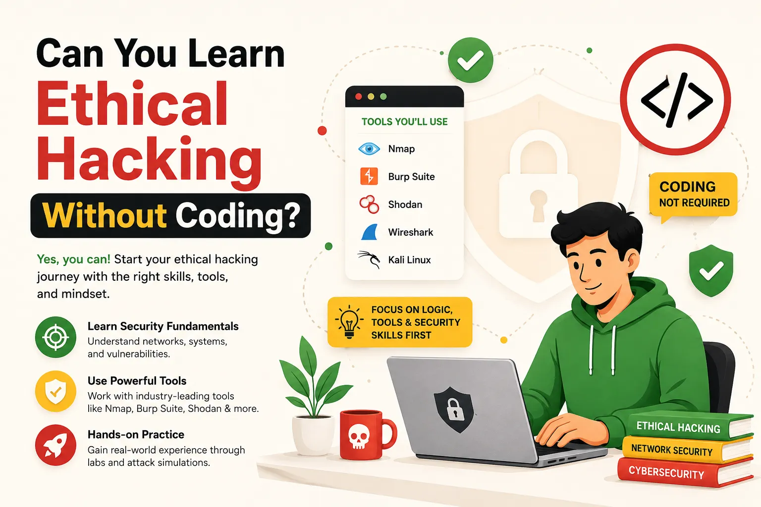 Can You Learn Ethical Hacking Without Coding?