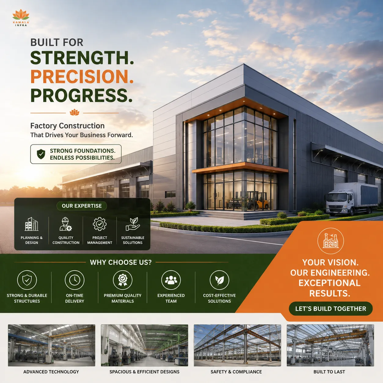 Factory Construction: Building a Space That Works as Hard as Your Business