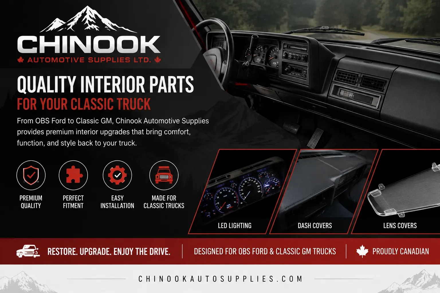 Where to Find OBS Ford Parts for a Complete Interior Upgrade