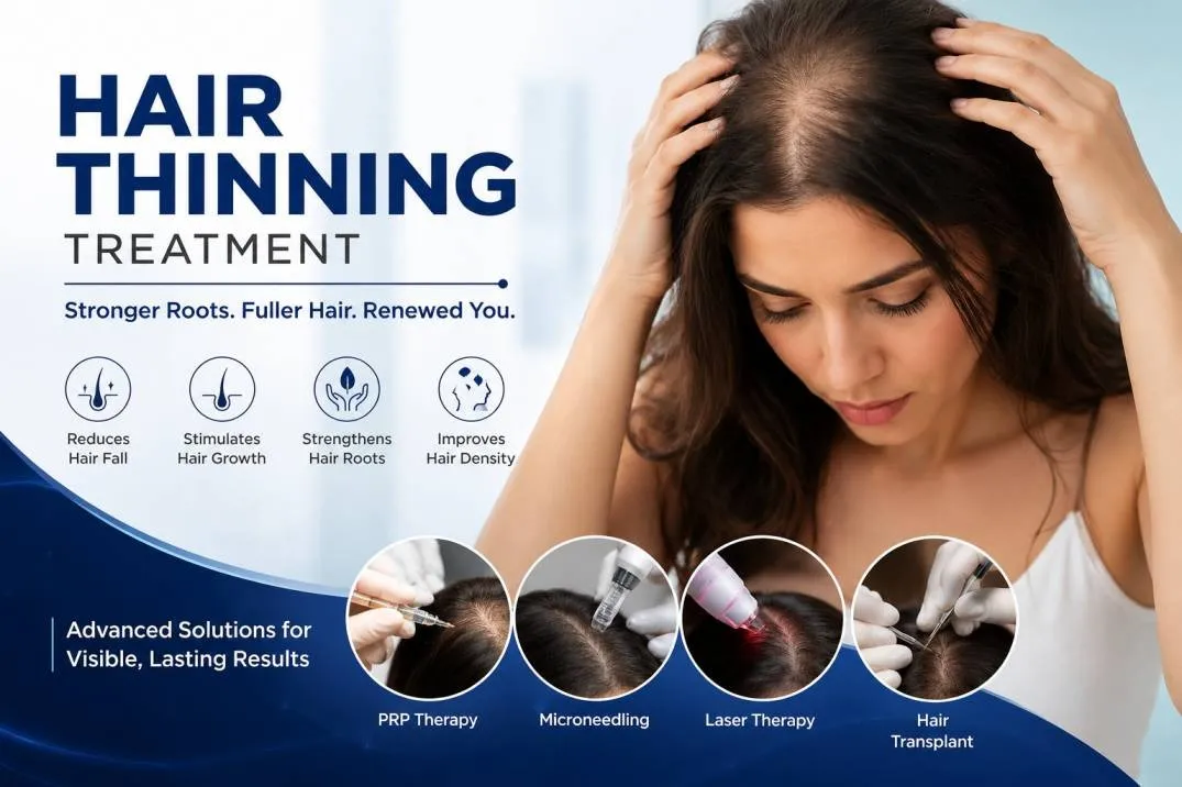 Hair Thinning Treatment: Causes, Solutions & Expert Care