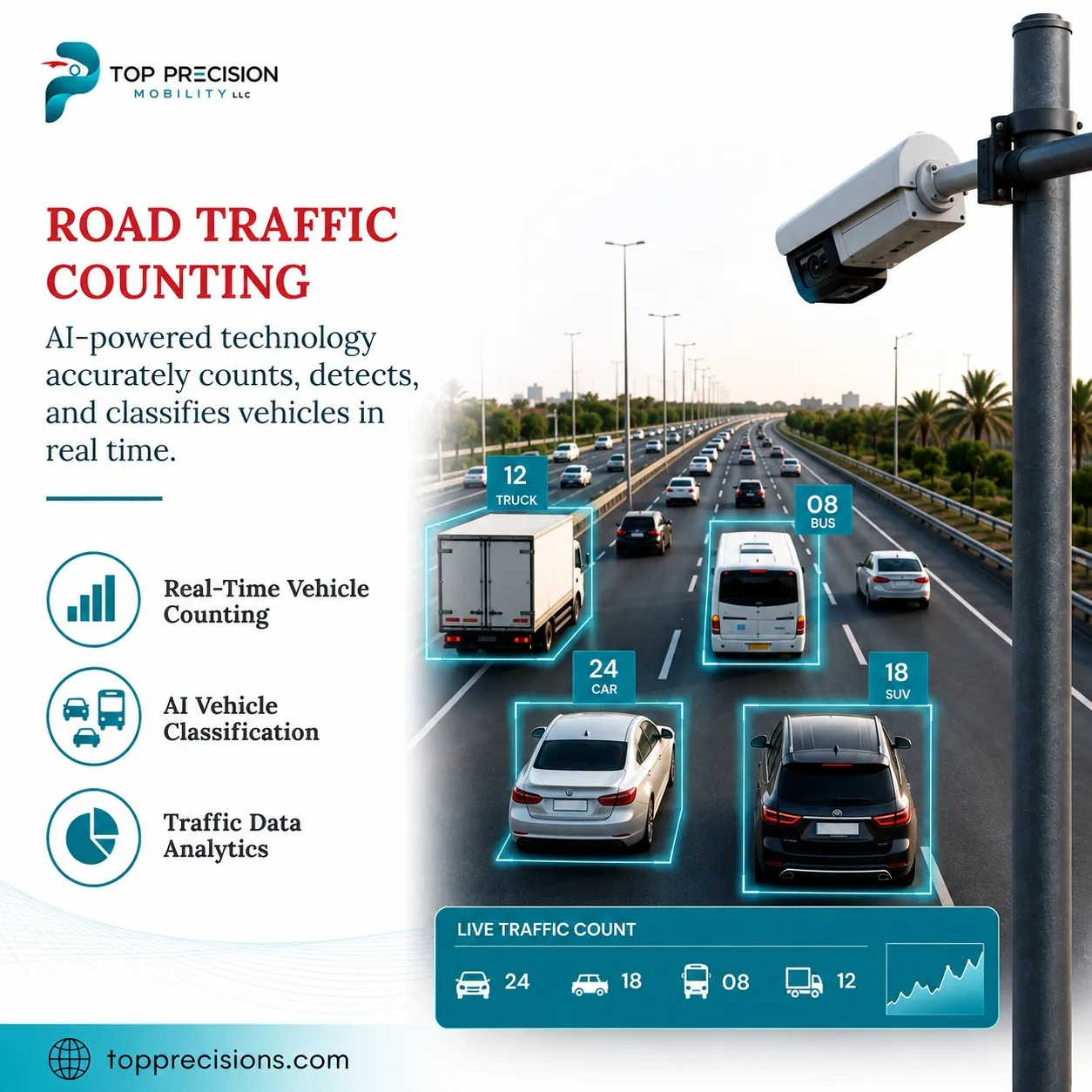 Traffic Surveys for Safer and More Efficient Road Networks Across UAE