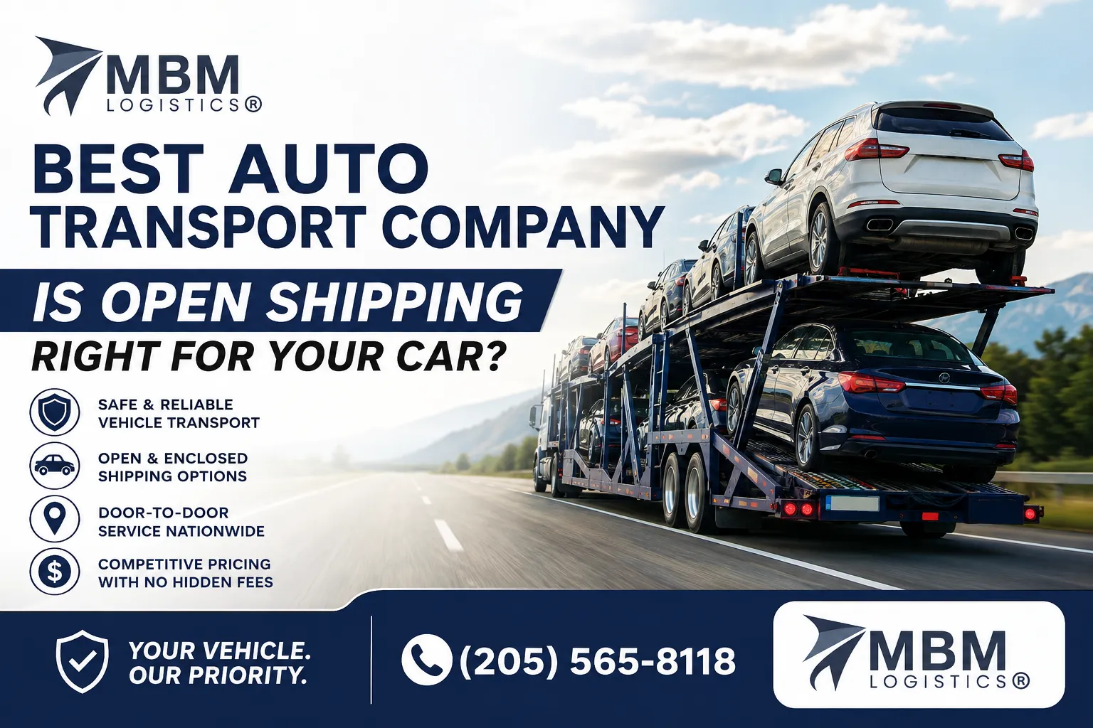 Best Auto Transport Company | Is Open Shipping Right for Your Car?