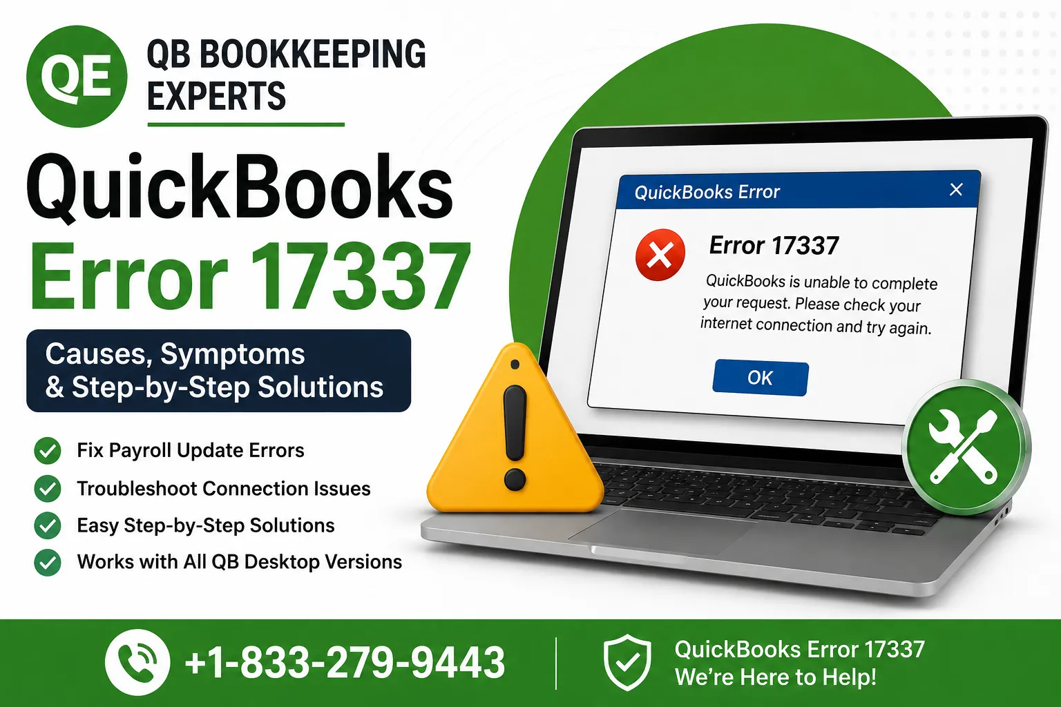 QuickBooks Error 17337 While Updating Payroll: Complete Fix