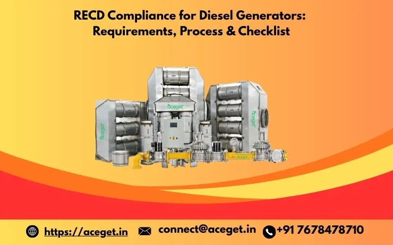 RECD Compliance for Diesel Generators: Requirements, Process & Checklist