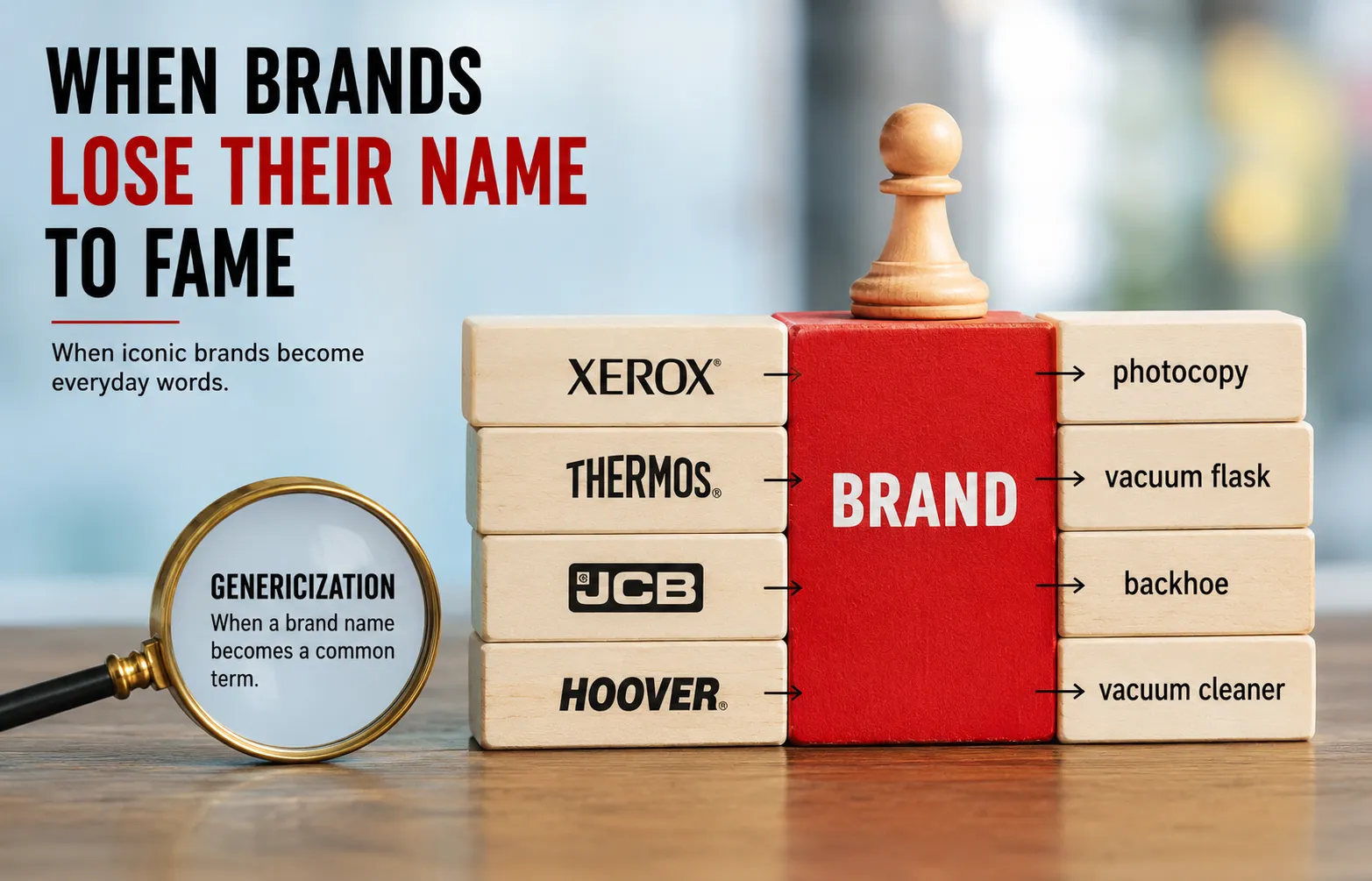 When Brands Lose Their Name to Fame: The curious case of genericization