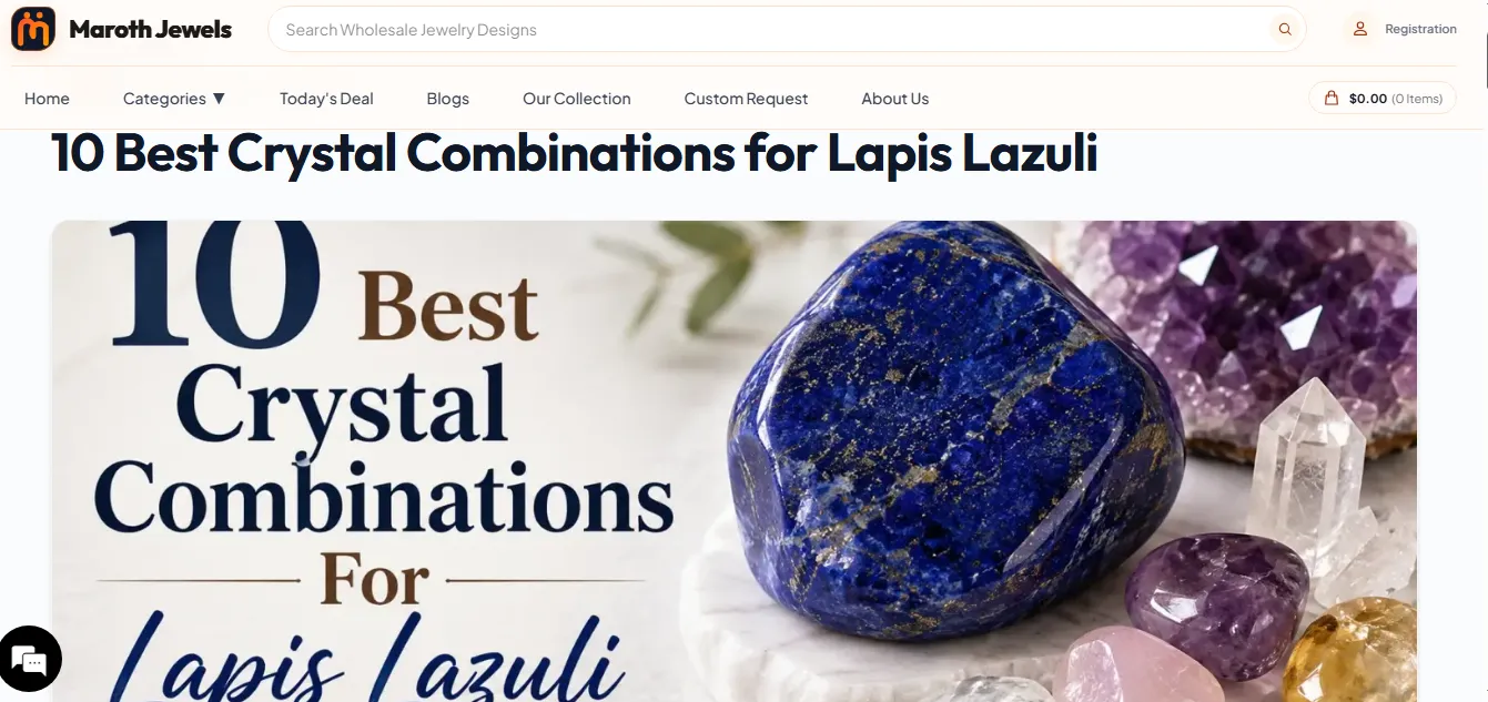 10 Best Crystal Combinations For Lapis Lazuli