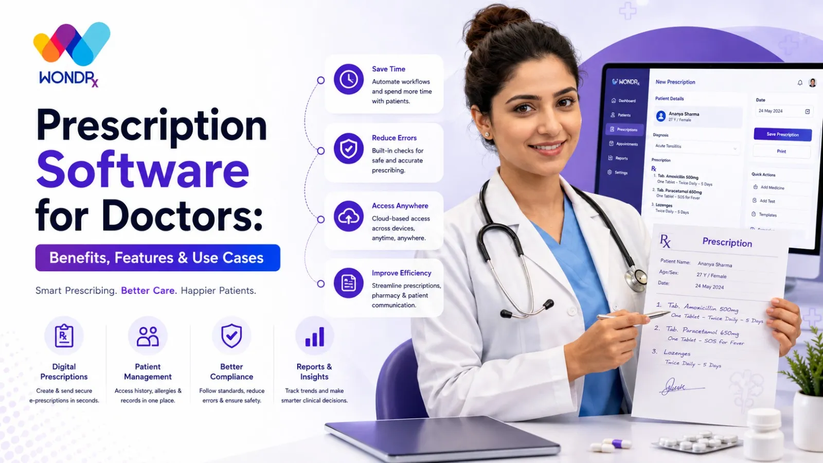 Prescription Software for Doctors: Benefits, Features & Use Cases