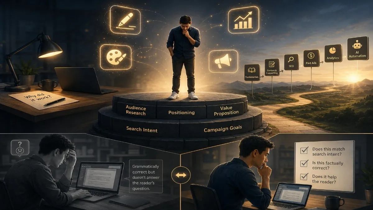 Digital Marketing in the Age of AI: What Beginners Should Learn First