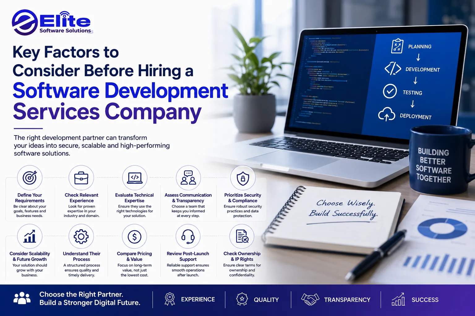 Key Factors to Consider Before Hiring a Software Development Services Company